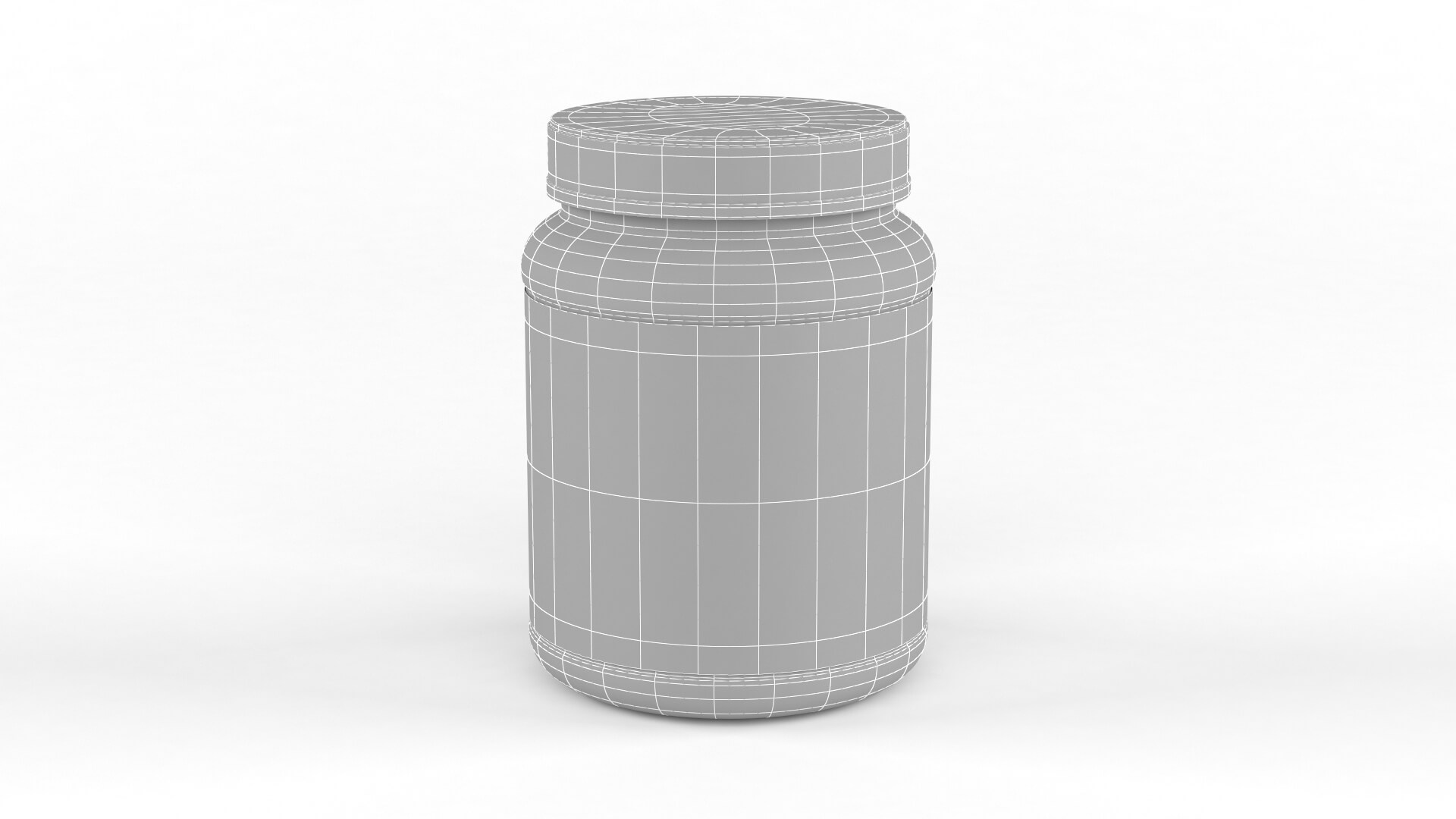 Protein Powder Collection 3D Model