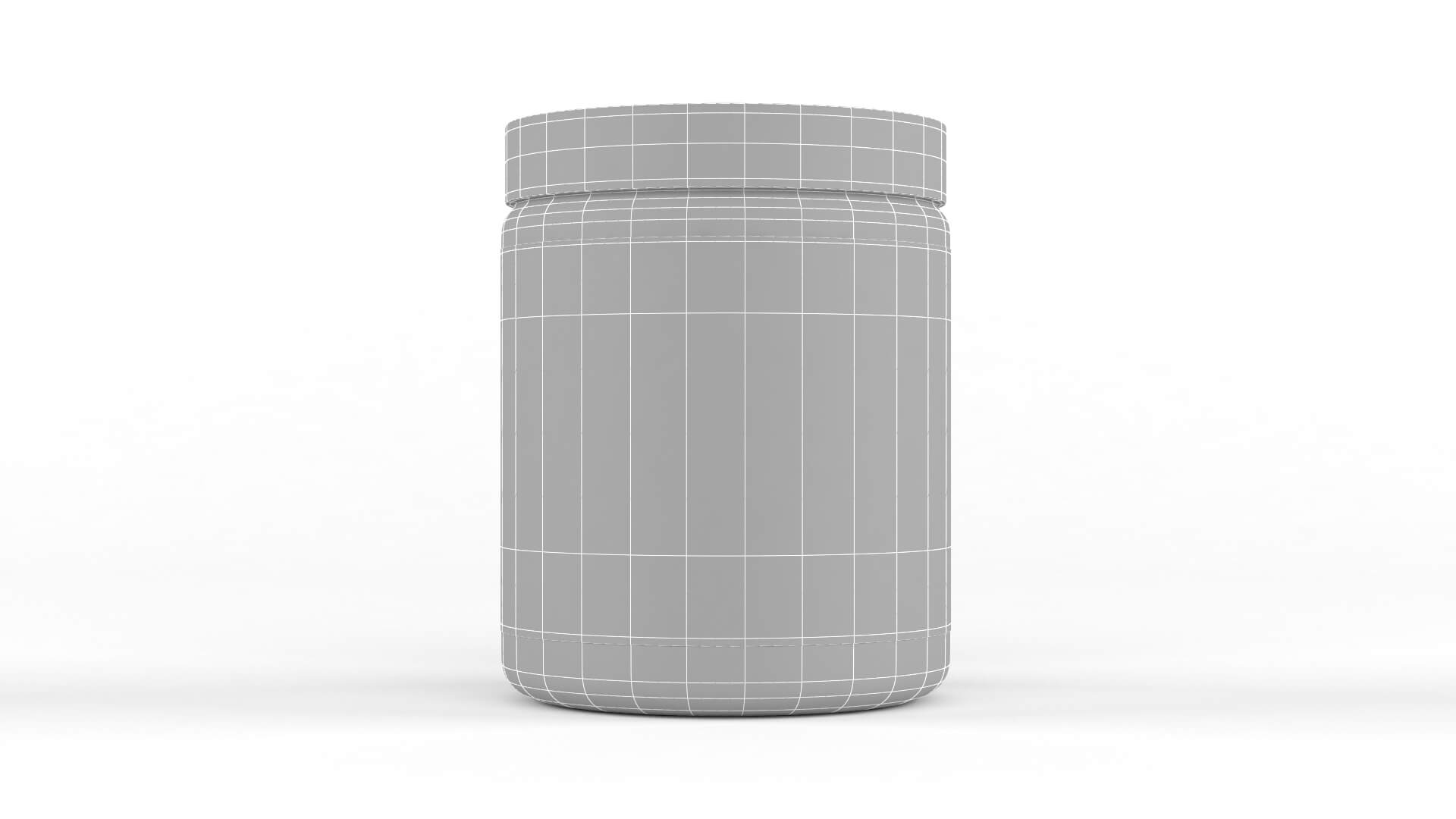 Protein Powder Collection 3D Model