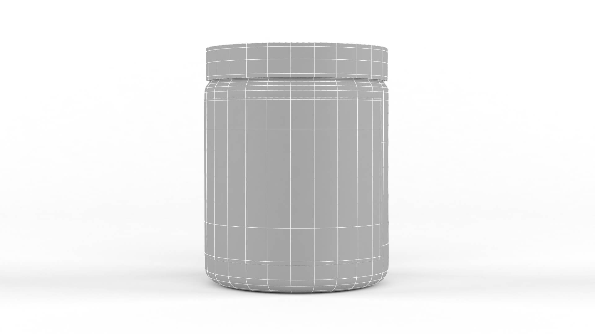 Protein Powder Collection 3D Model