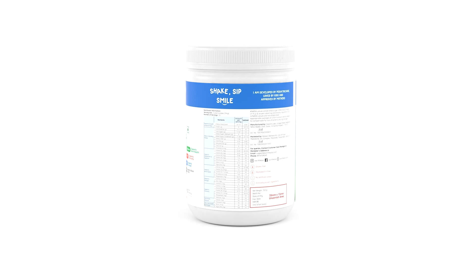 Protein Powder Collection 3D Model