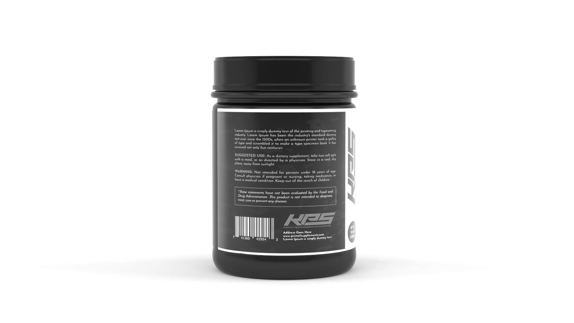 Protein Powder Collection 3D Model