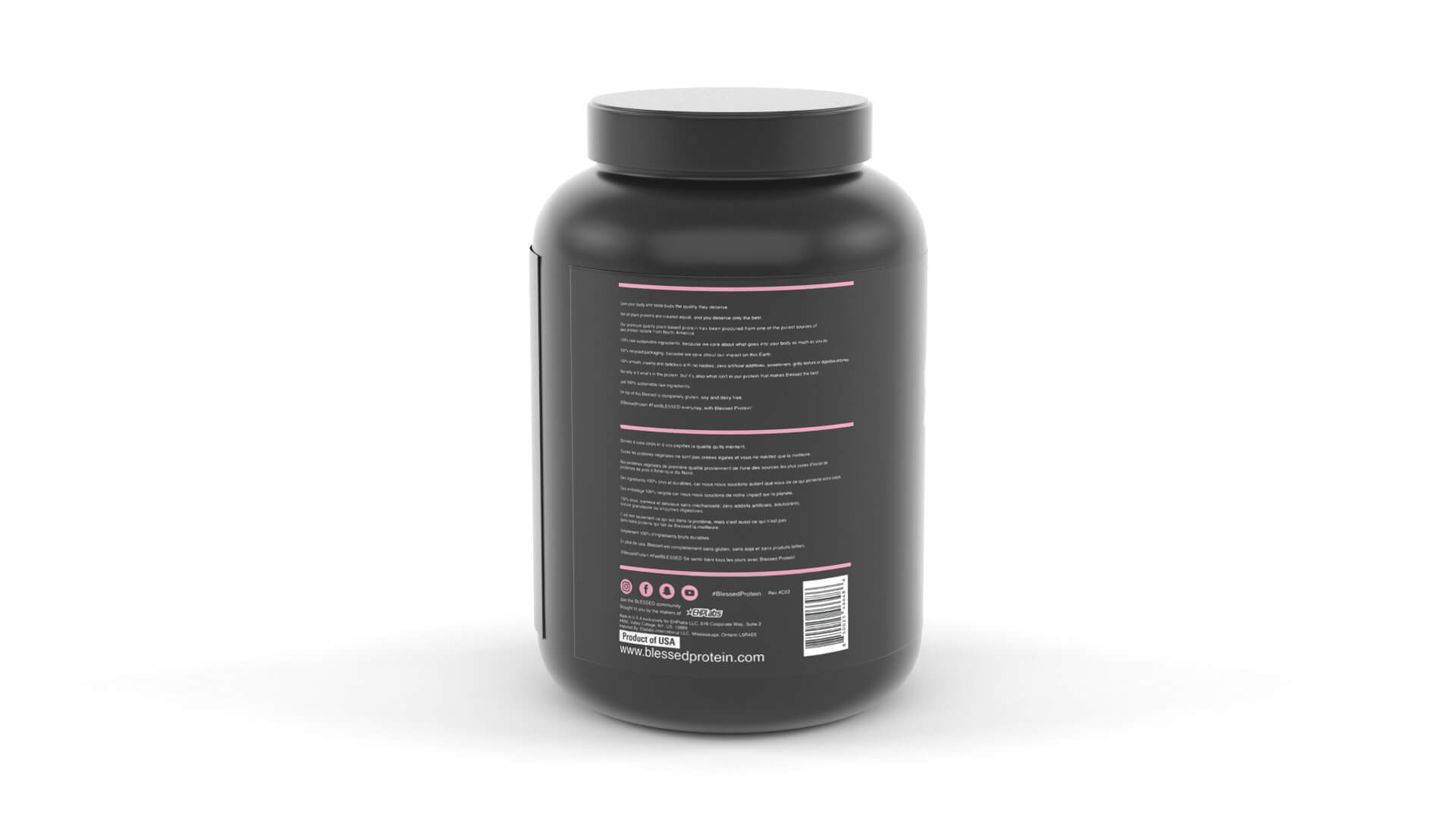 Protein Powder Collection 3D Model