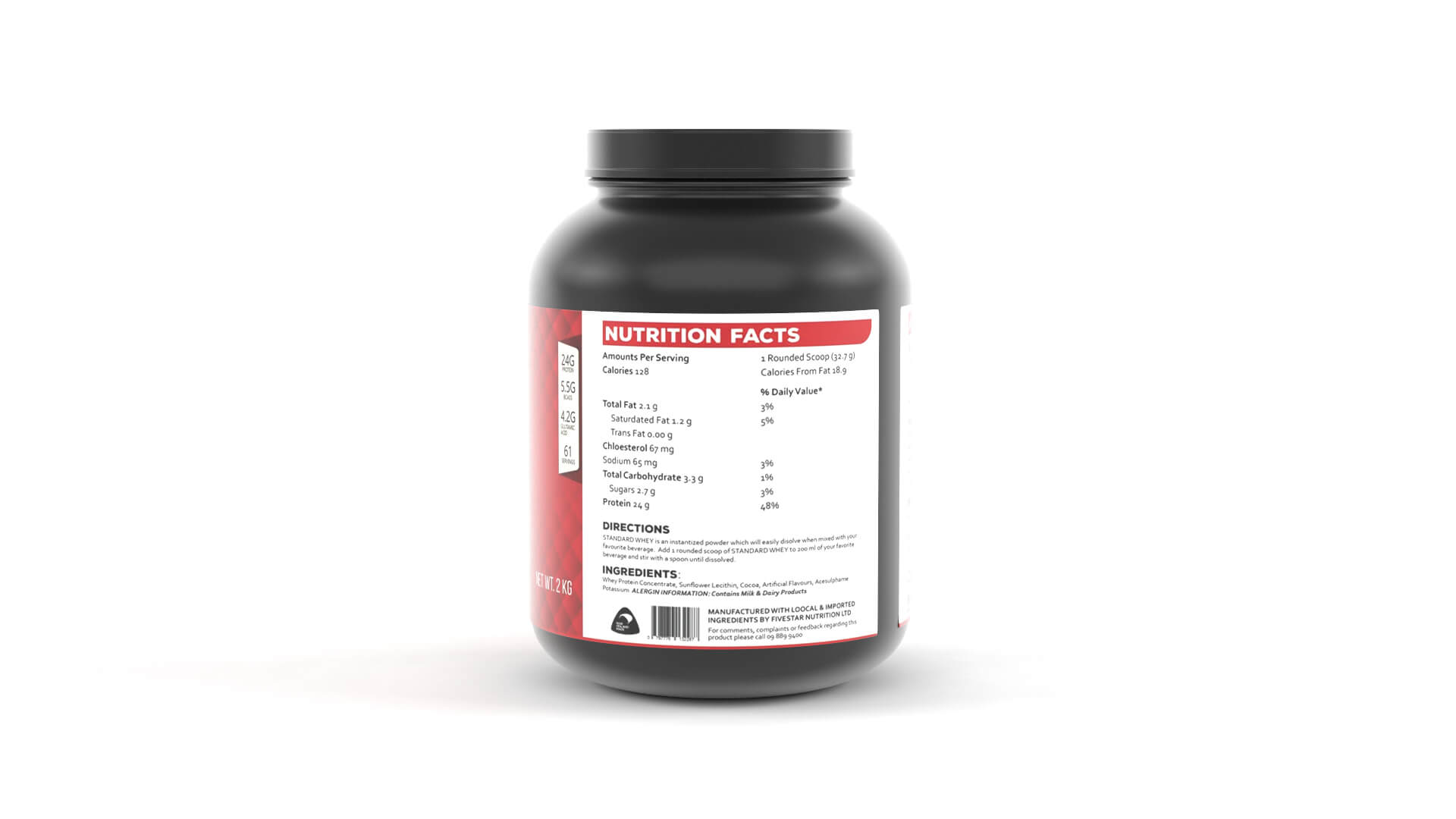 Protein Powder Collection 3D Model