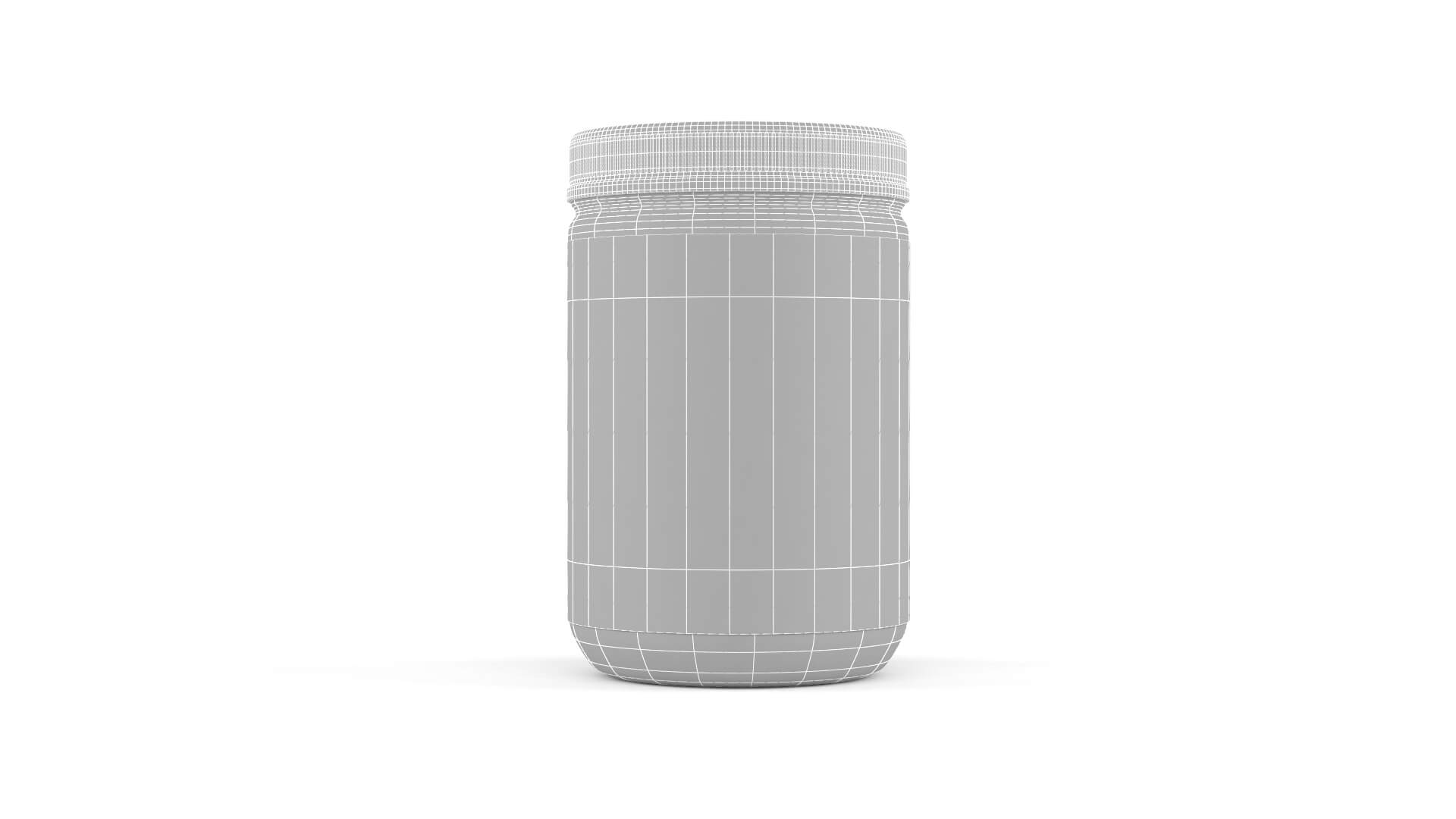 Protein Powder Collection 3D Model