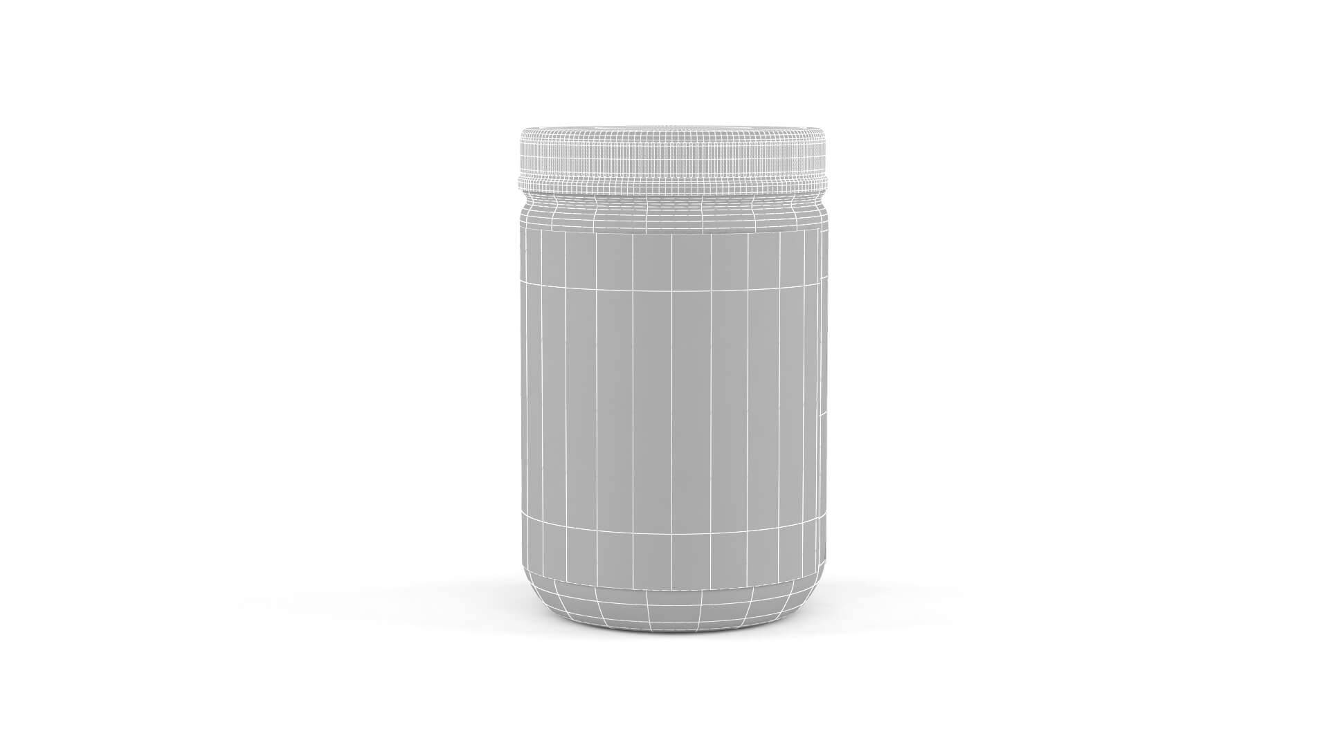 Protein Powder Collection 3D Model