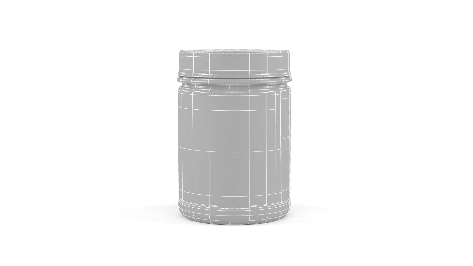 Protein Powder Collection 3D Model