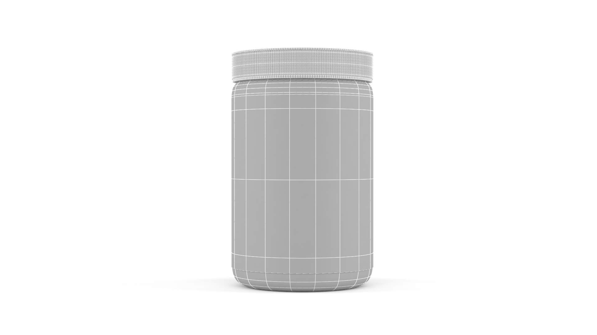 Protein Powder Collection 3D Model