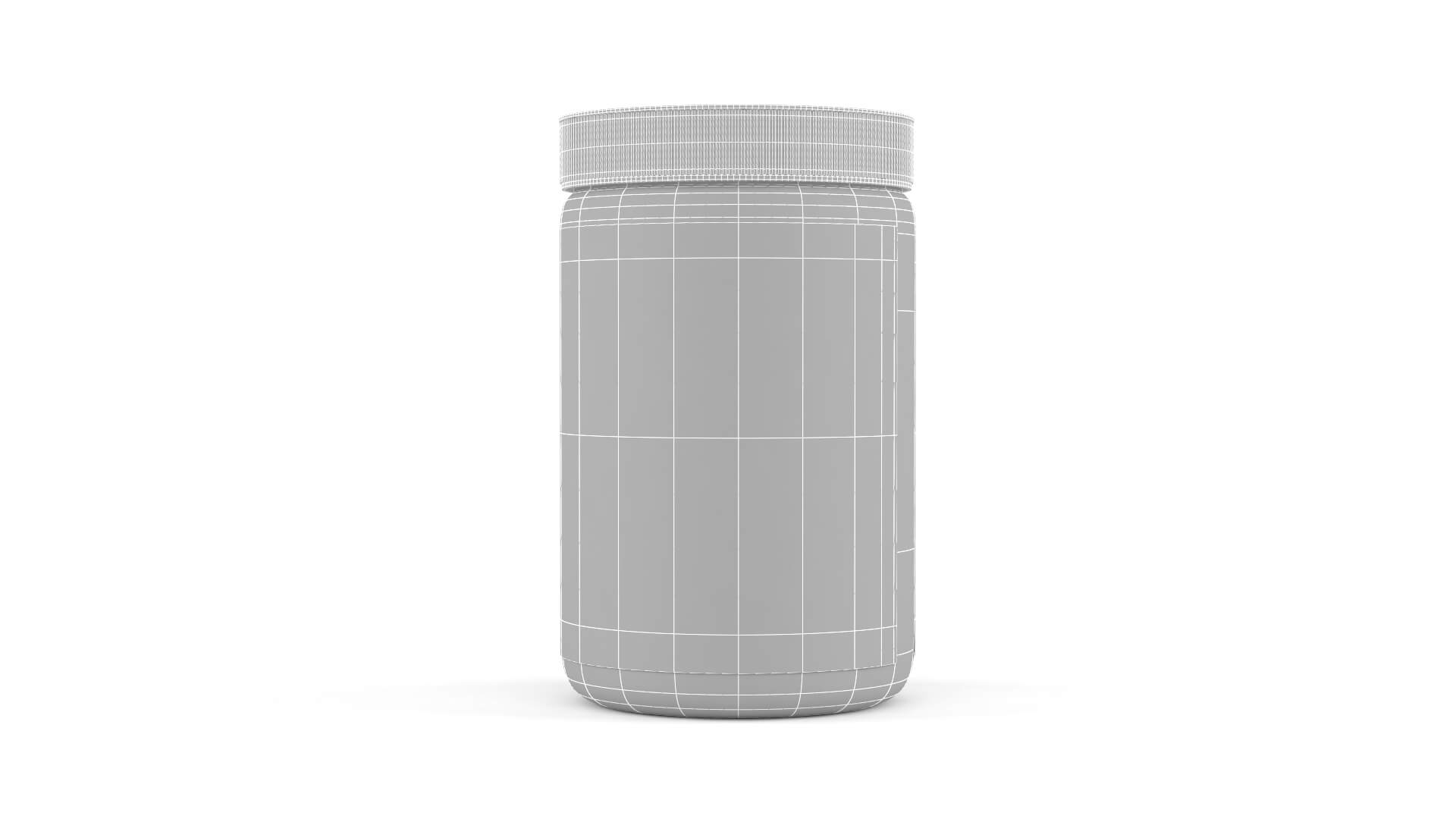 Protein Powder Collection 3D Model