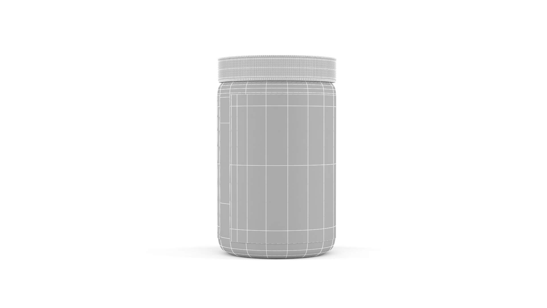Protein Powder Collection 3D Model