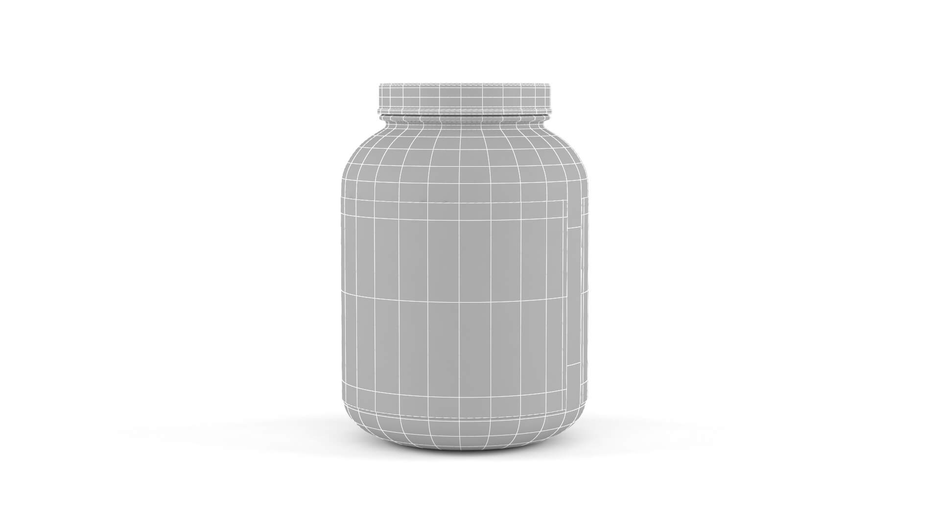Protein Powder Collection 3D Model