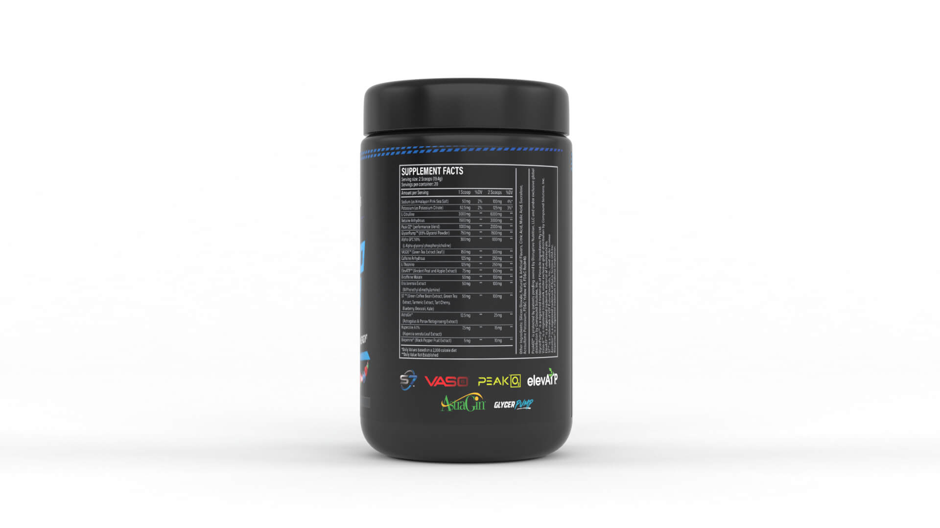 Protein Powder Collection 3D Model