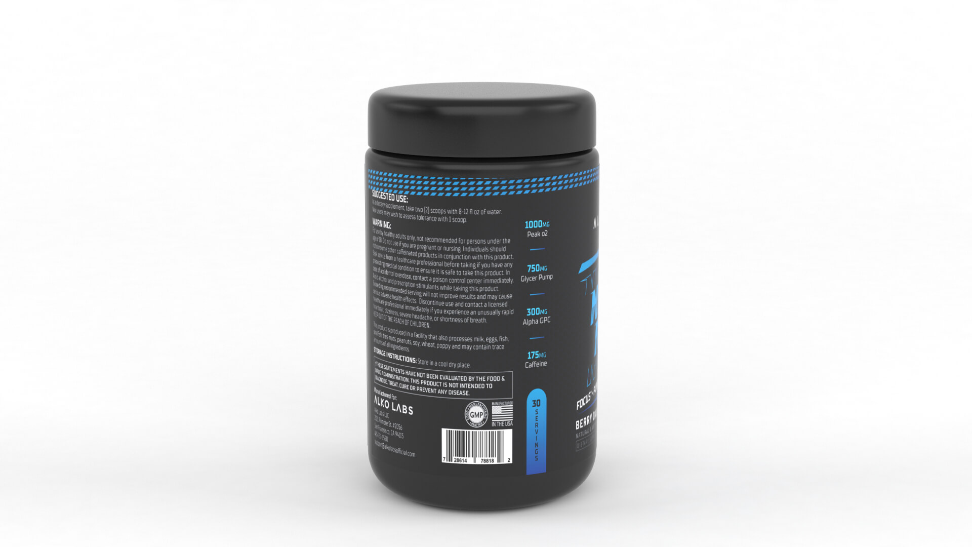 Protein Powder Collection 3D Model