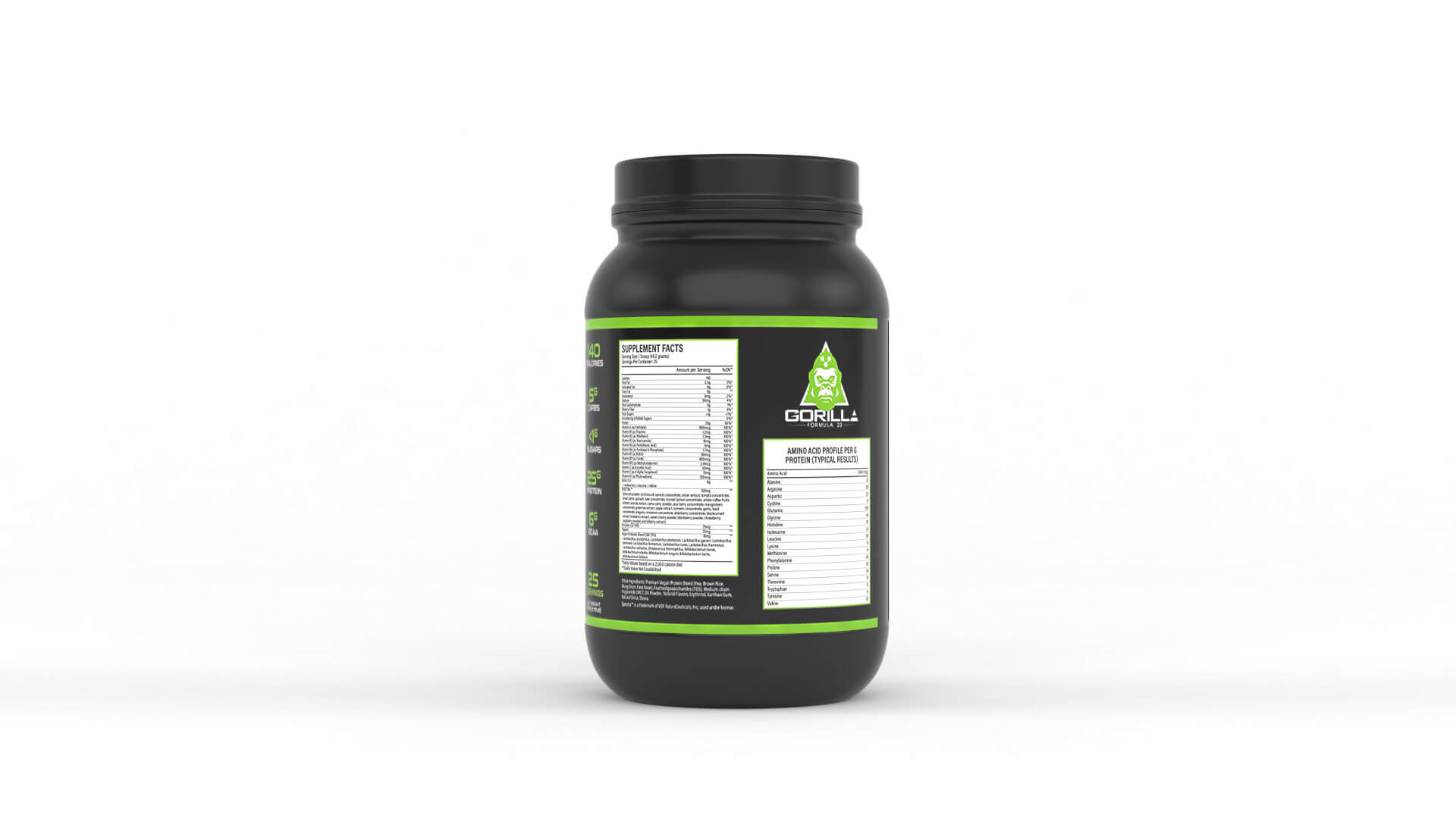 Protein Powder Collection 3D Model