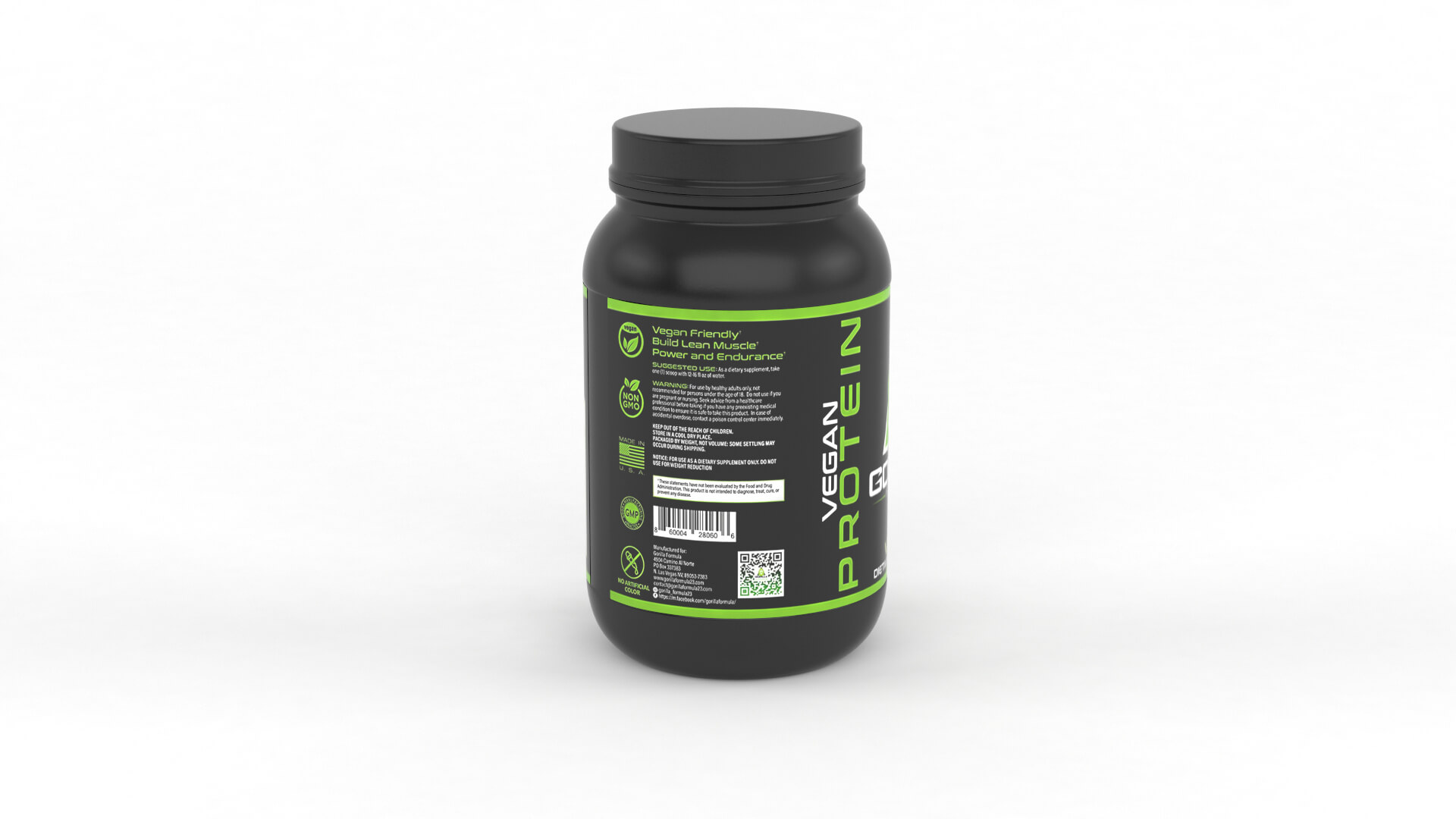 Protein Powder Collection 3D Model