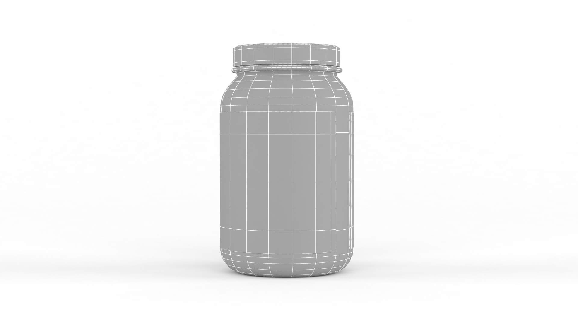 Protein Powder Collection 3D Model