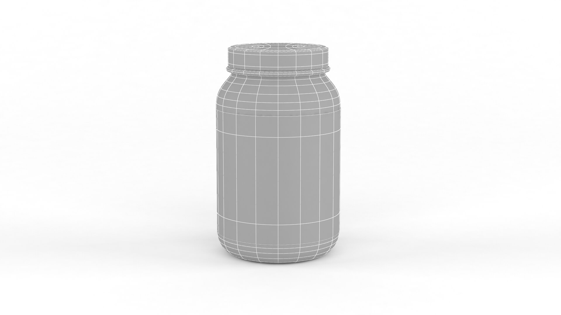 Protein Powder Collection 3D Model