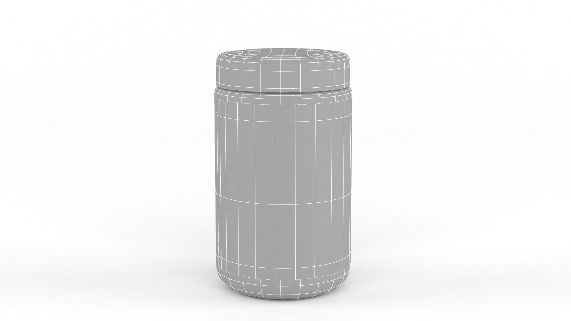 Protein Powder Collection 3D Model