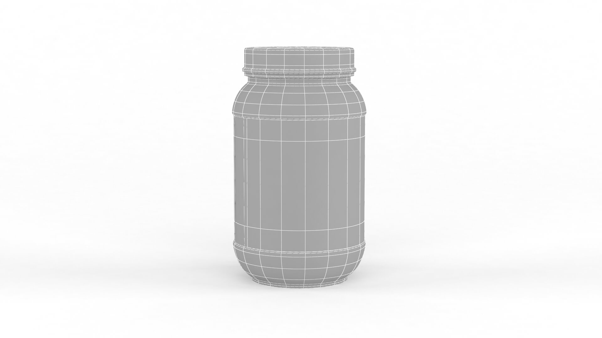 Protein Powder Collection 3D Model
