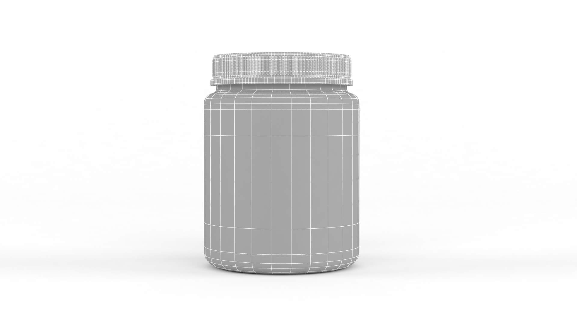 Protein Powder Collection 3D Model