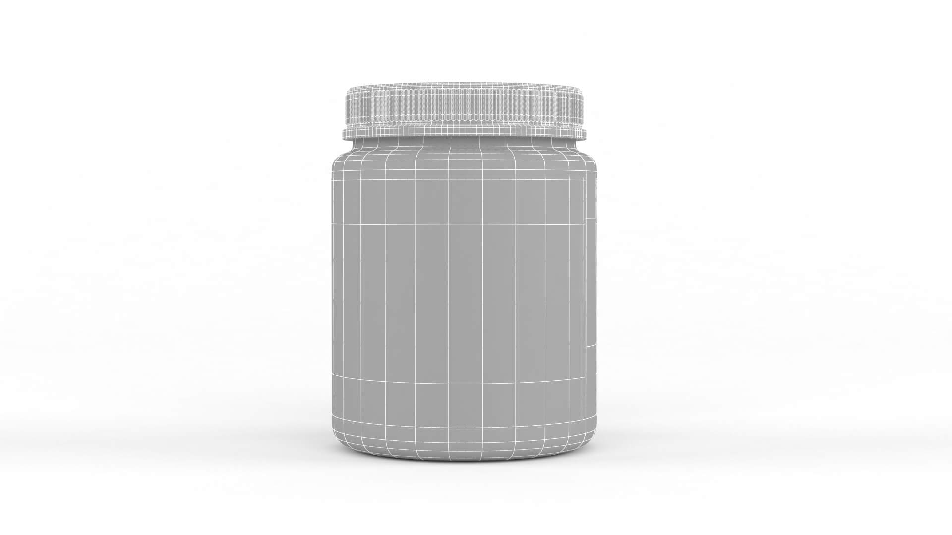 Protein Powder Collection 3D Model