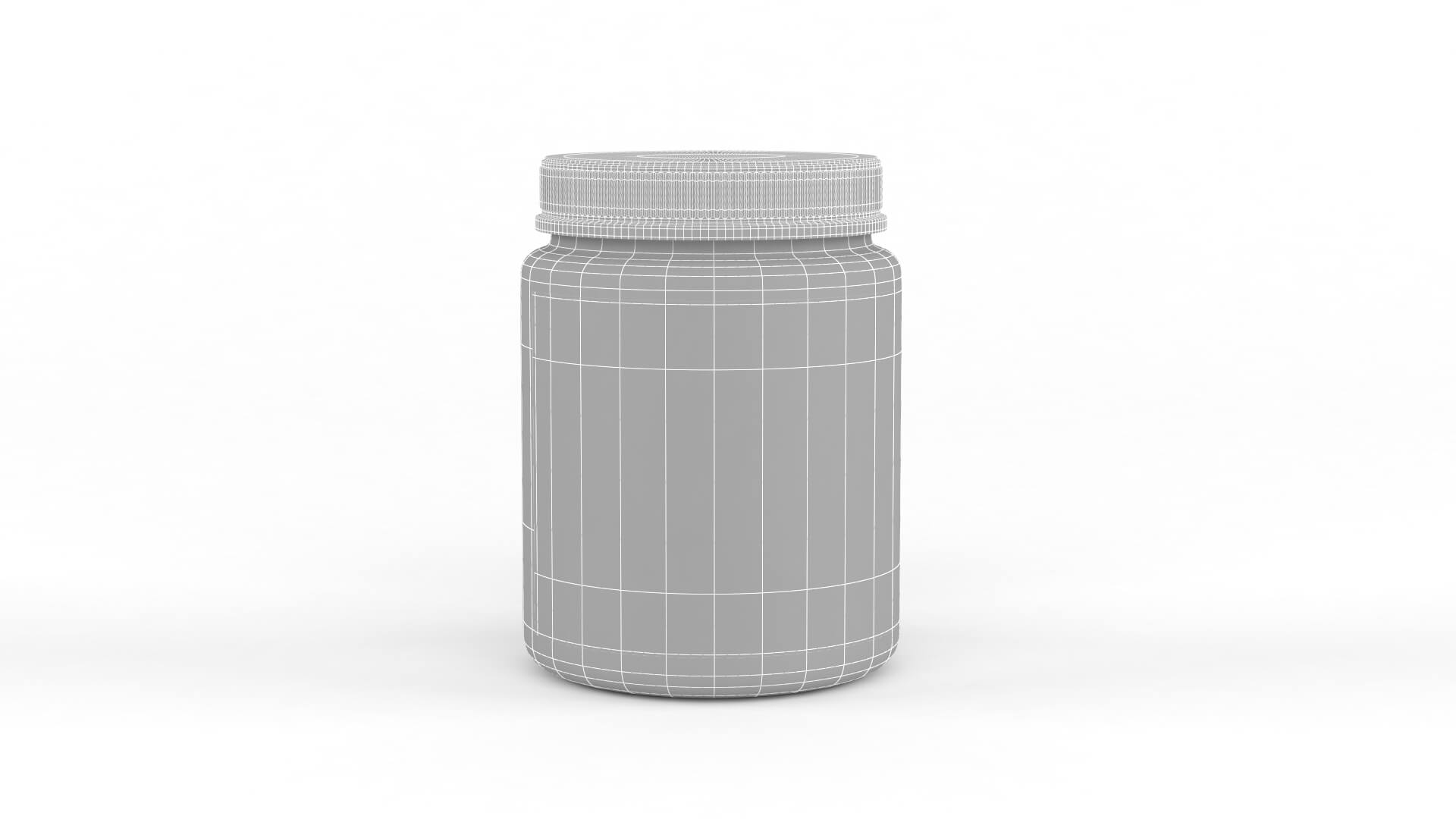 Protein Powder Collection 3D Model