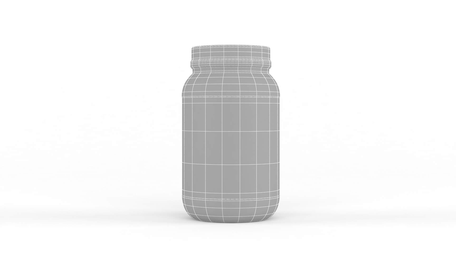 Protein Powder Collection 3D Model