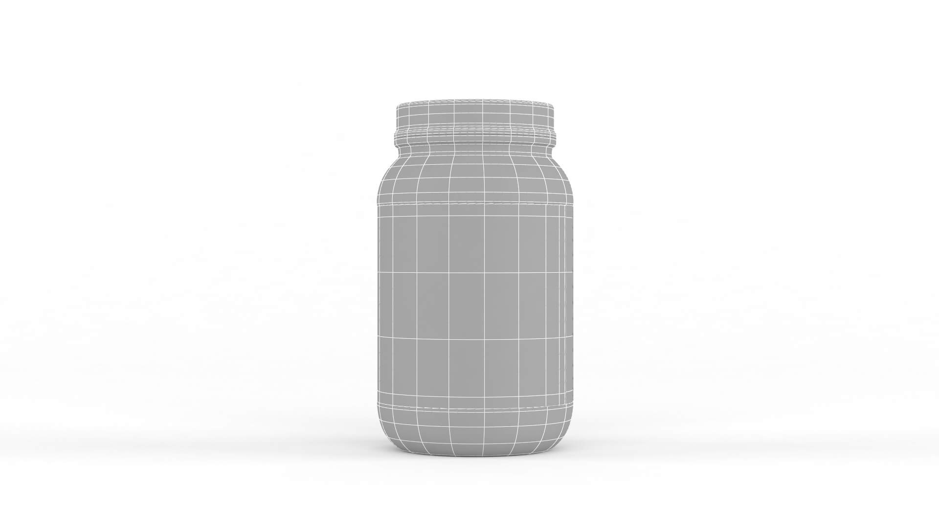 Protein Powder Collection 3D Model
