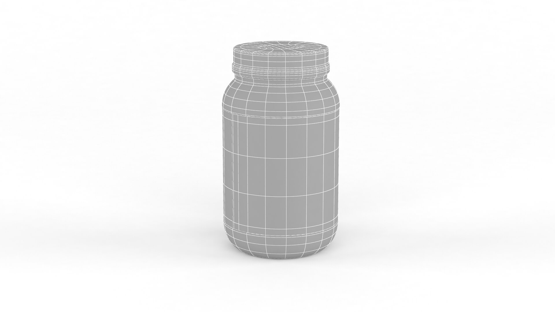 Protein Powder Collection 3D Model