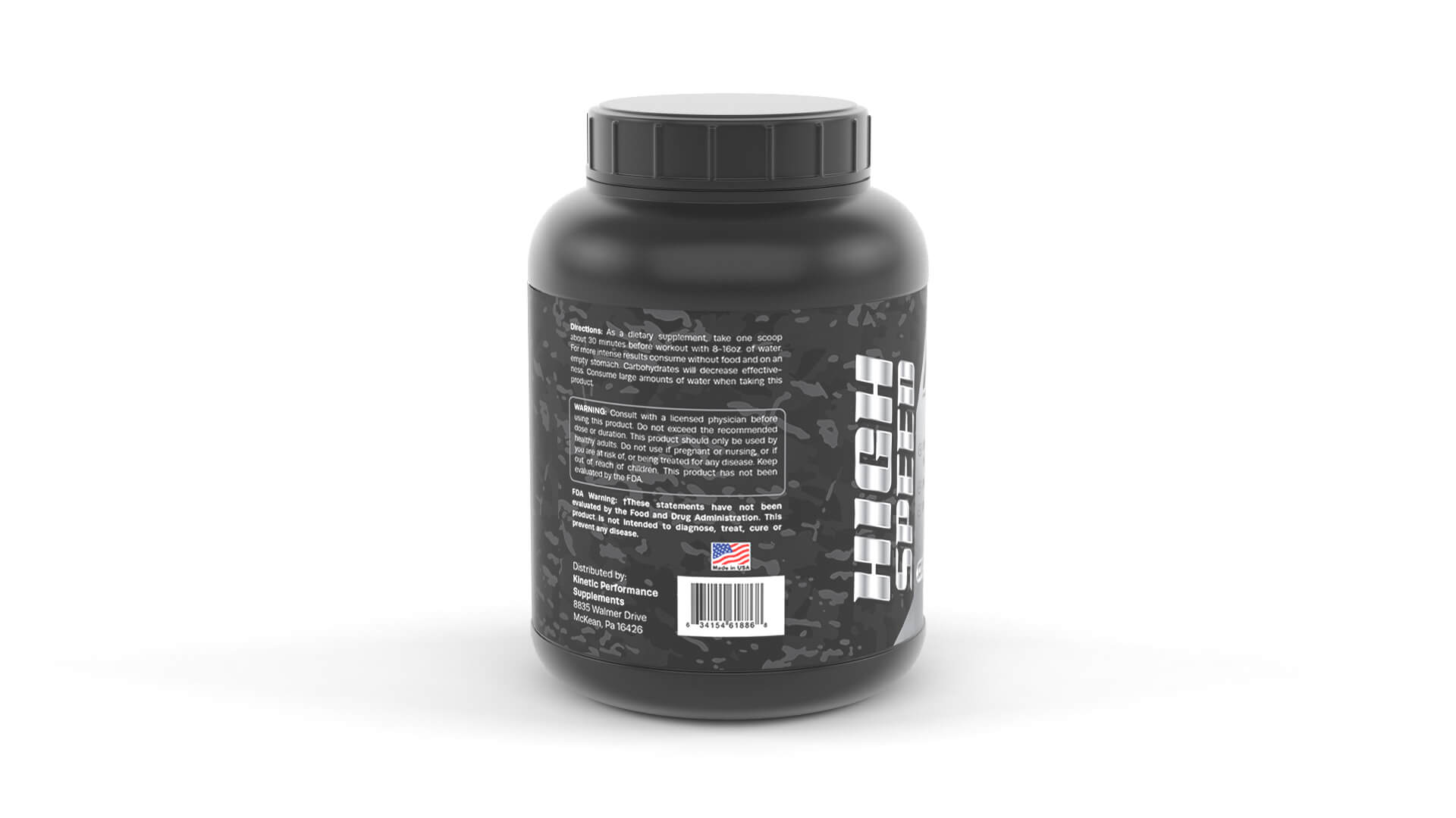 Protein Powder Collection 3D Model