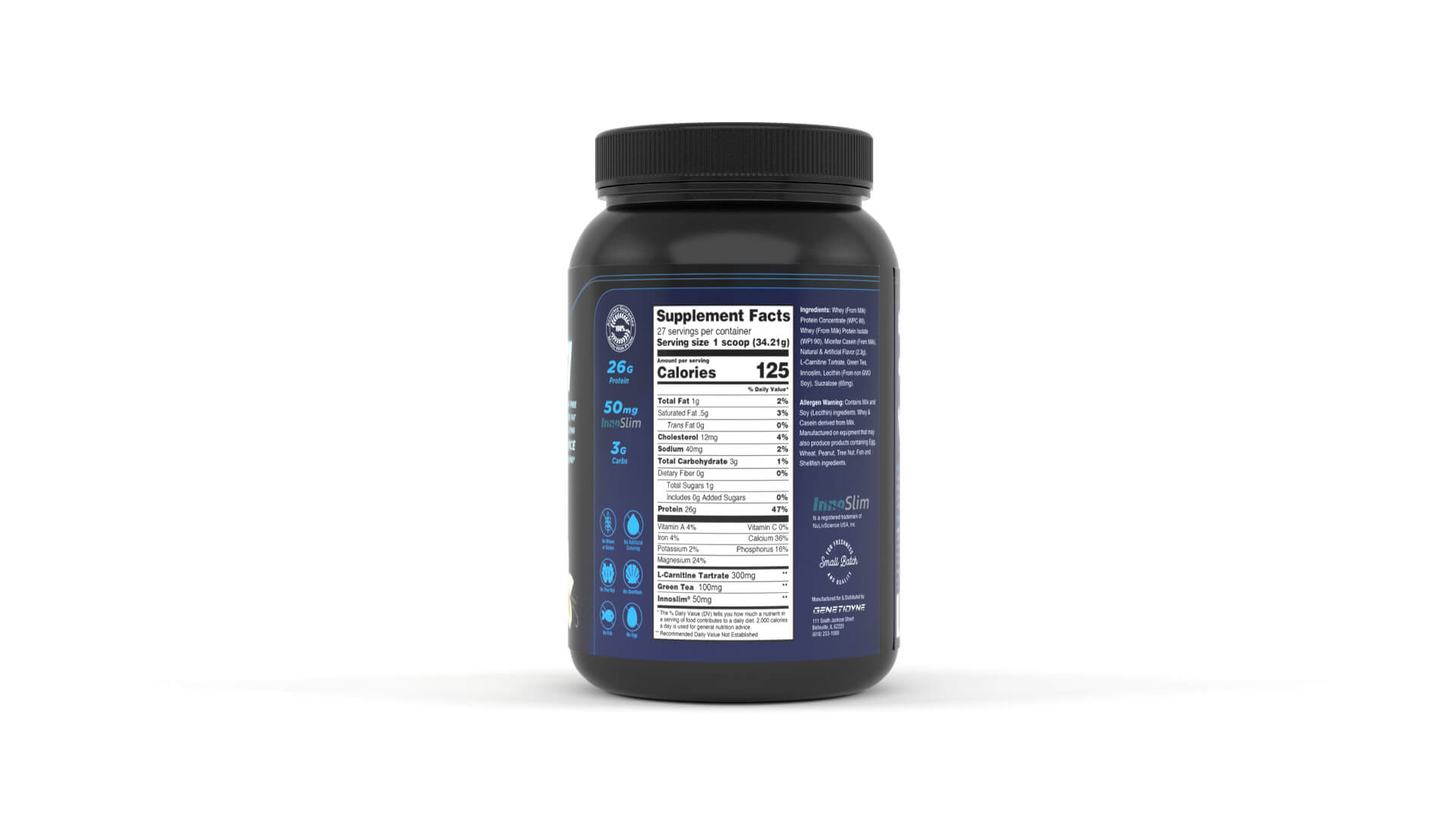 Protein Powder Collection 3D Model
