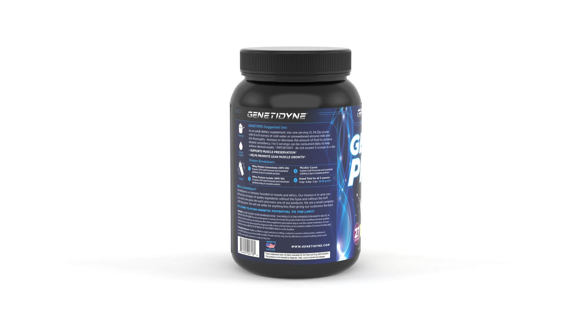 Protein Powder Collection 3D Model
