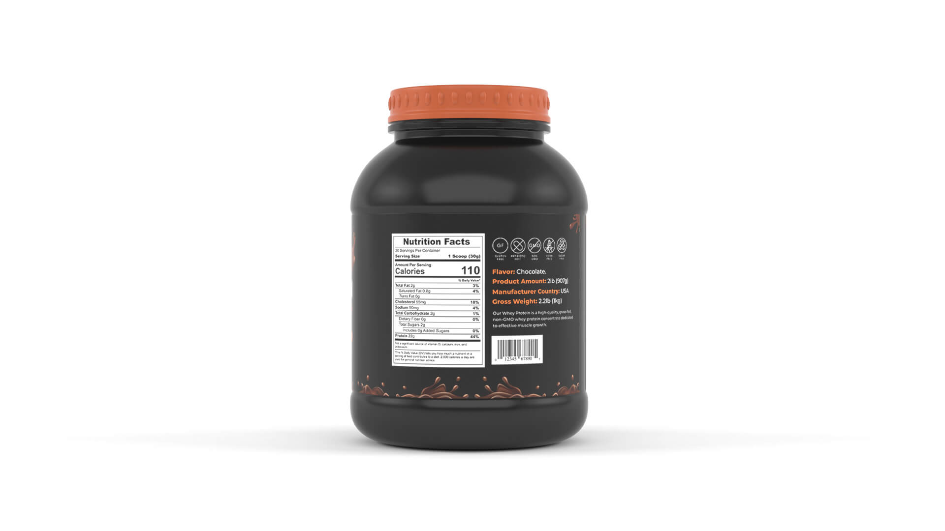 Protein Powder Collection 3D Model