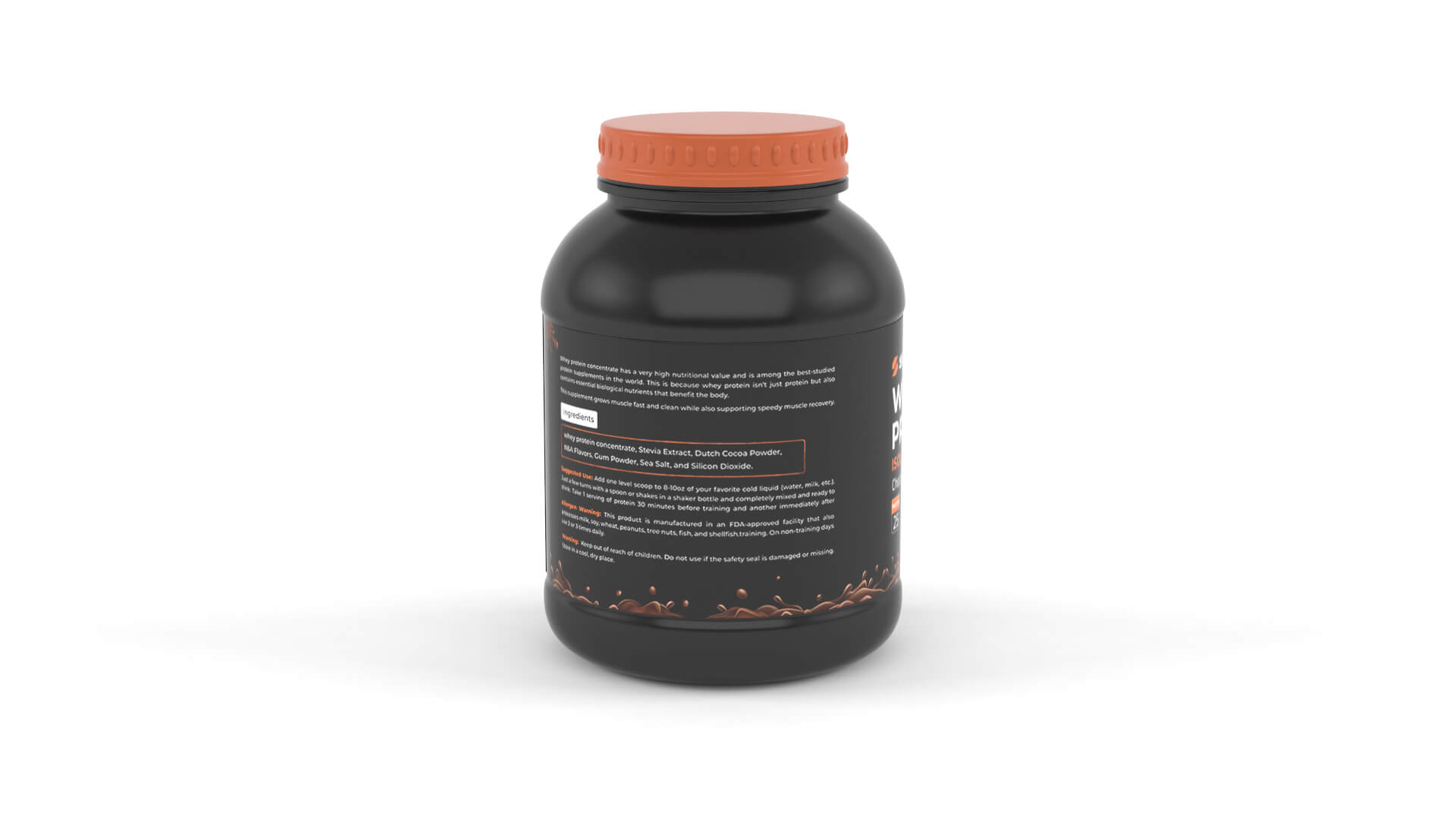 Protein Powder Collection 3D Model