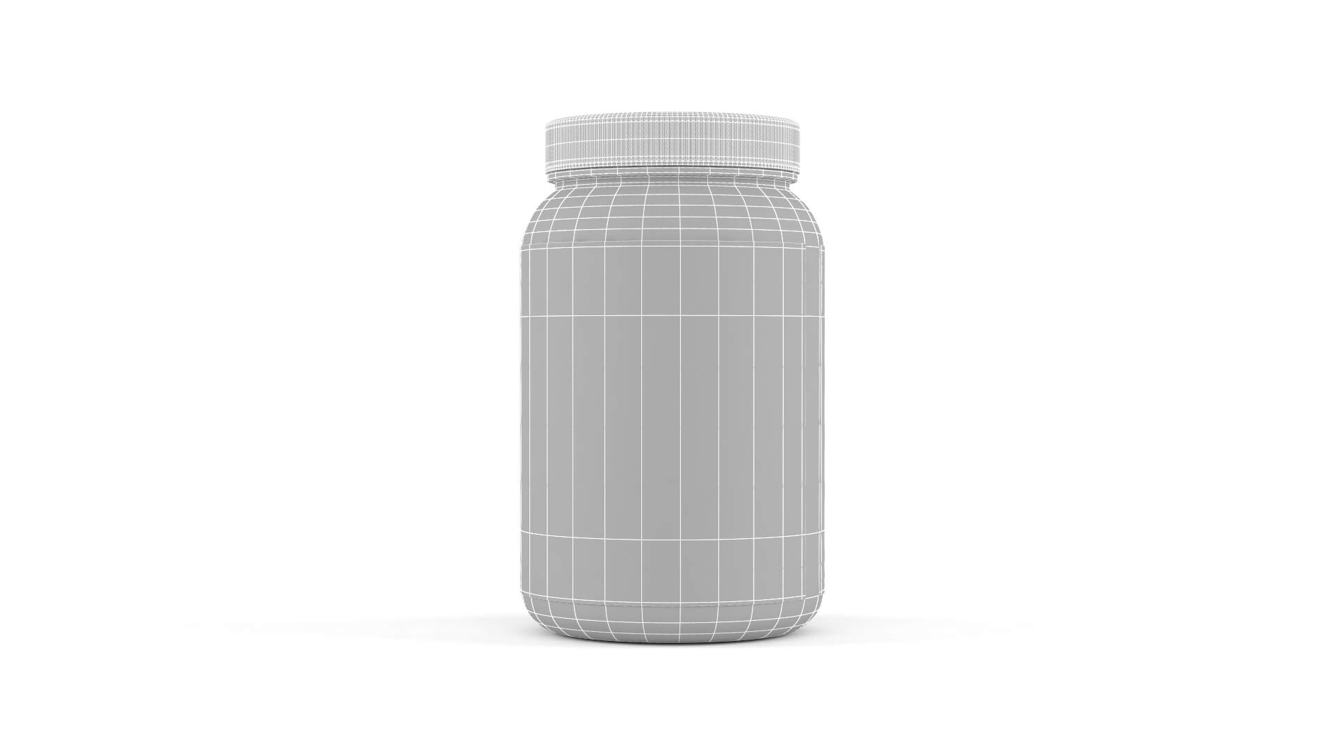 Protein Powder Collection 3D Model