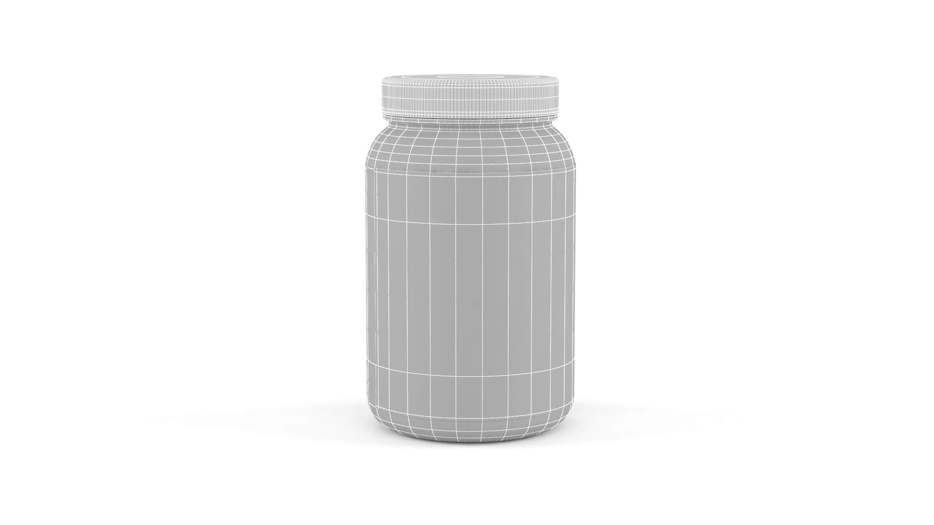 Protein Powder Collection 3D Model