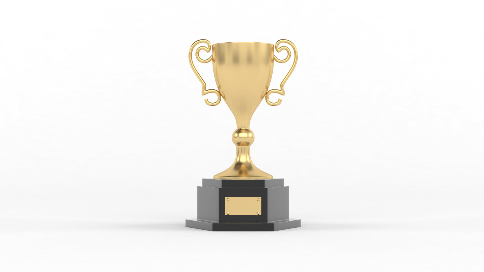 Trophy Cup Collection 3D Model