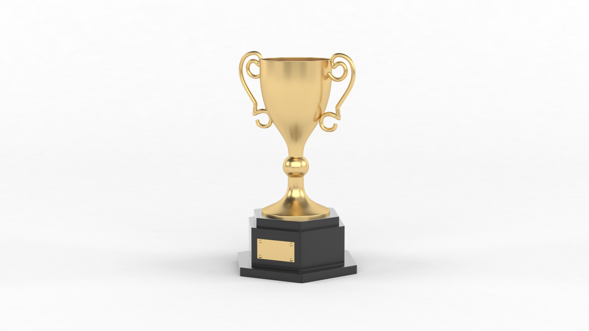 Trophy Cup Collection 3D Model