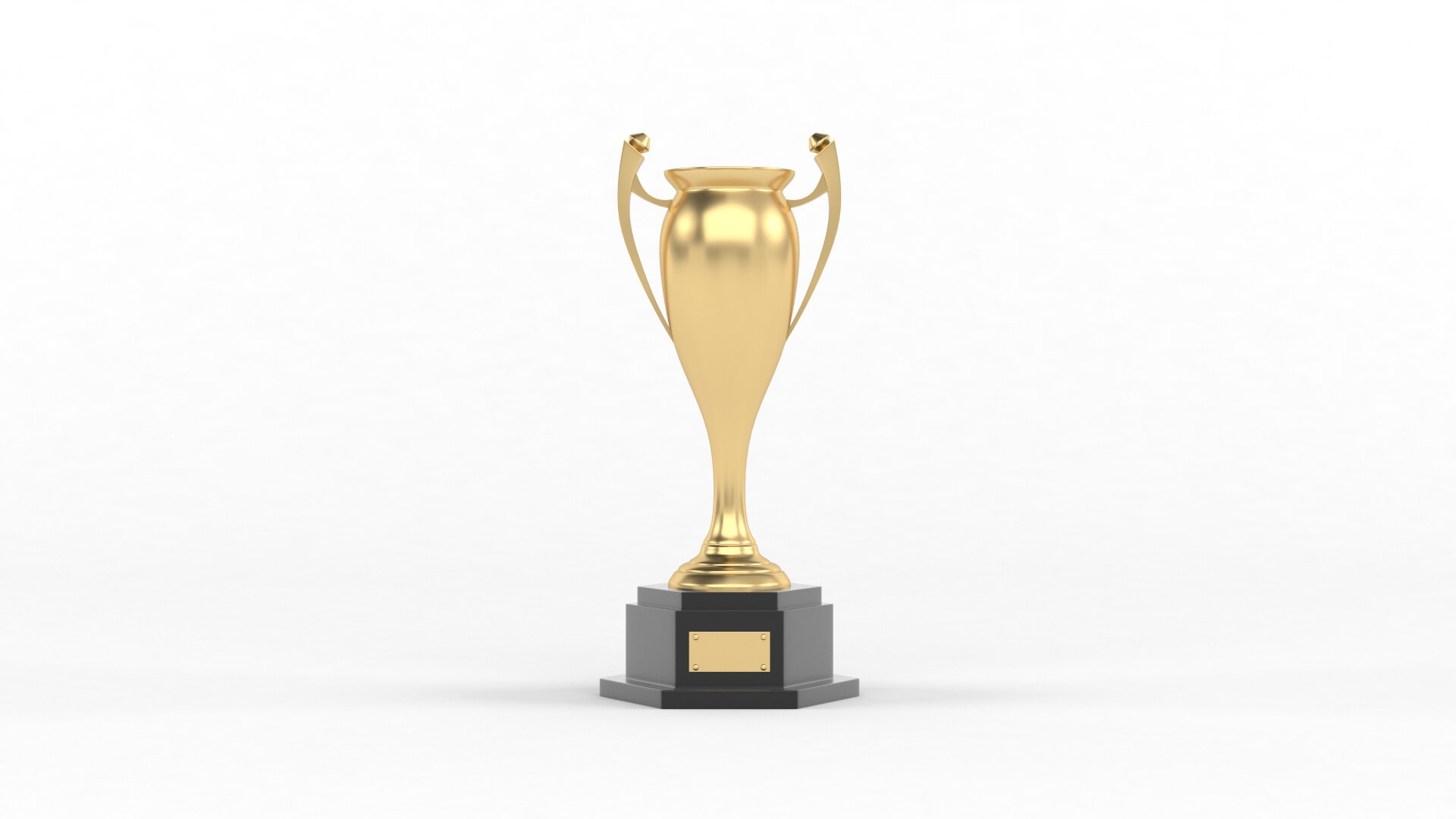 Trophy Cup Collection 3D Model