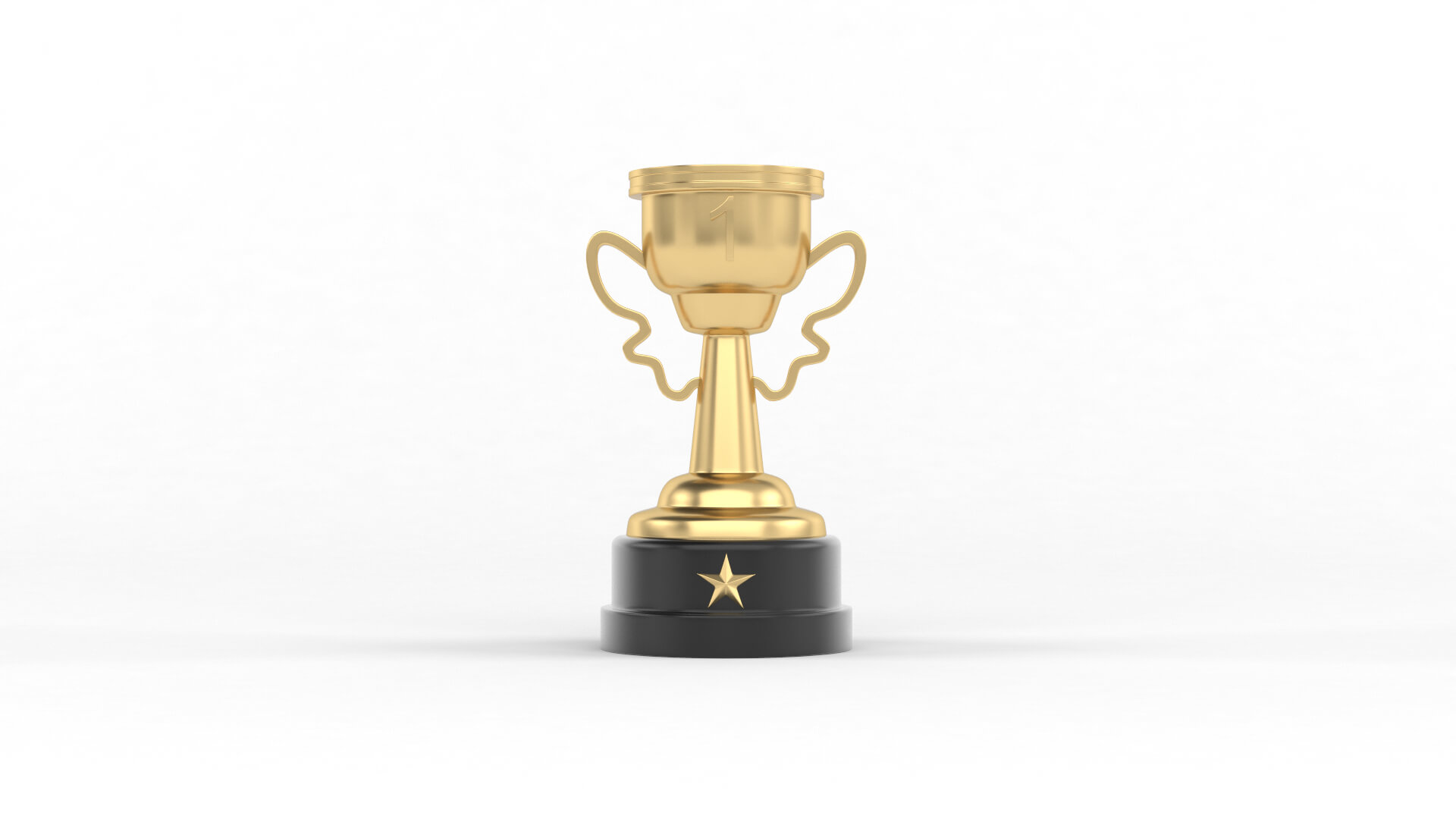 Trophy Cup Collection 3D Model