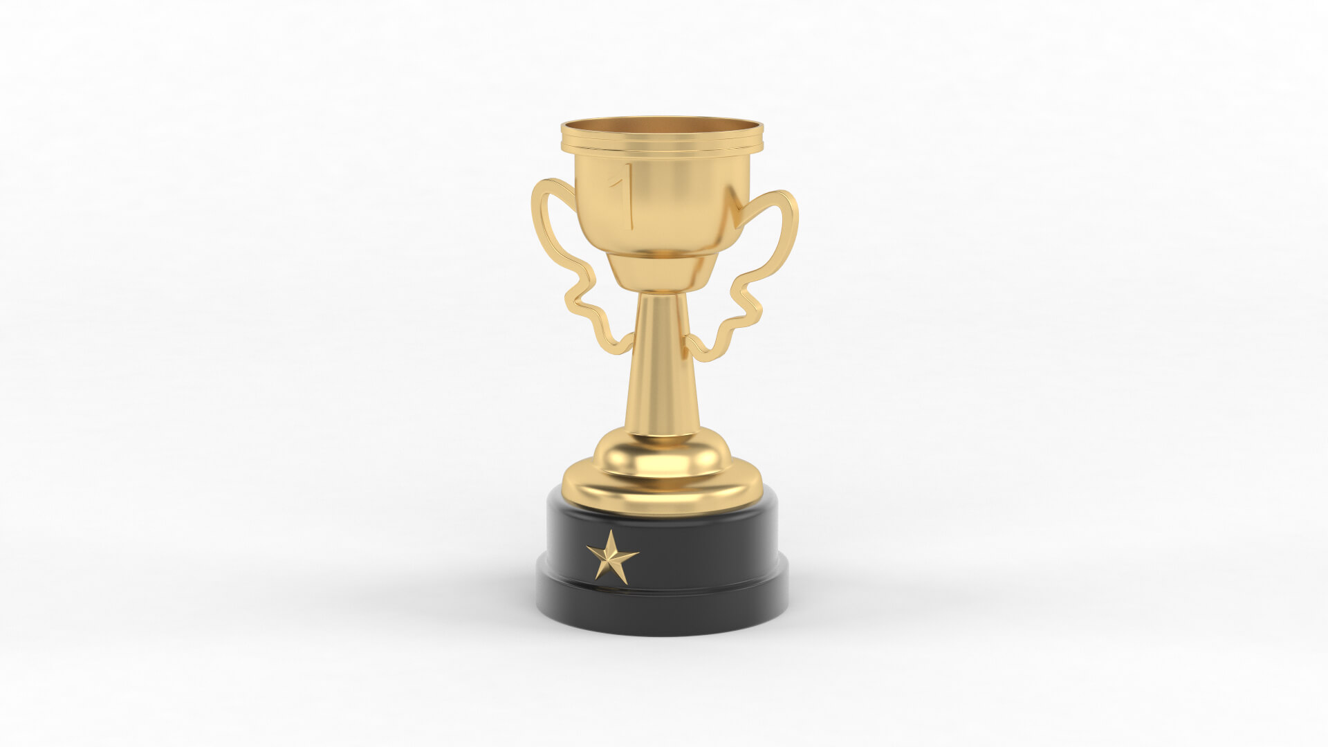 Trophy Cup Collection 3D Model