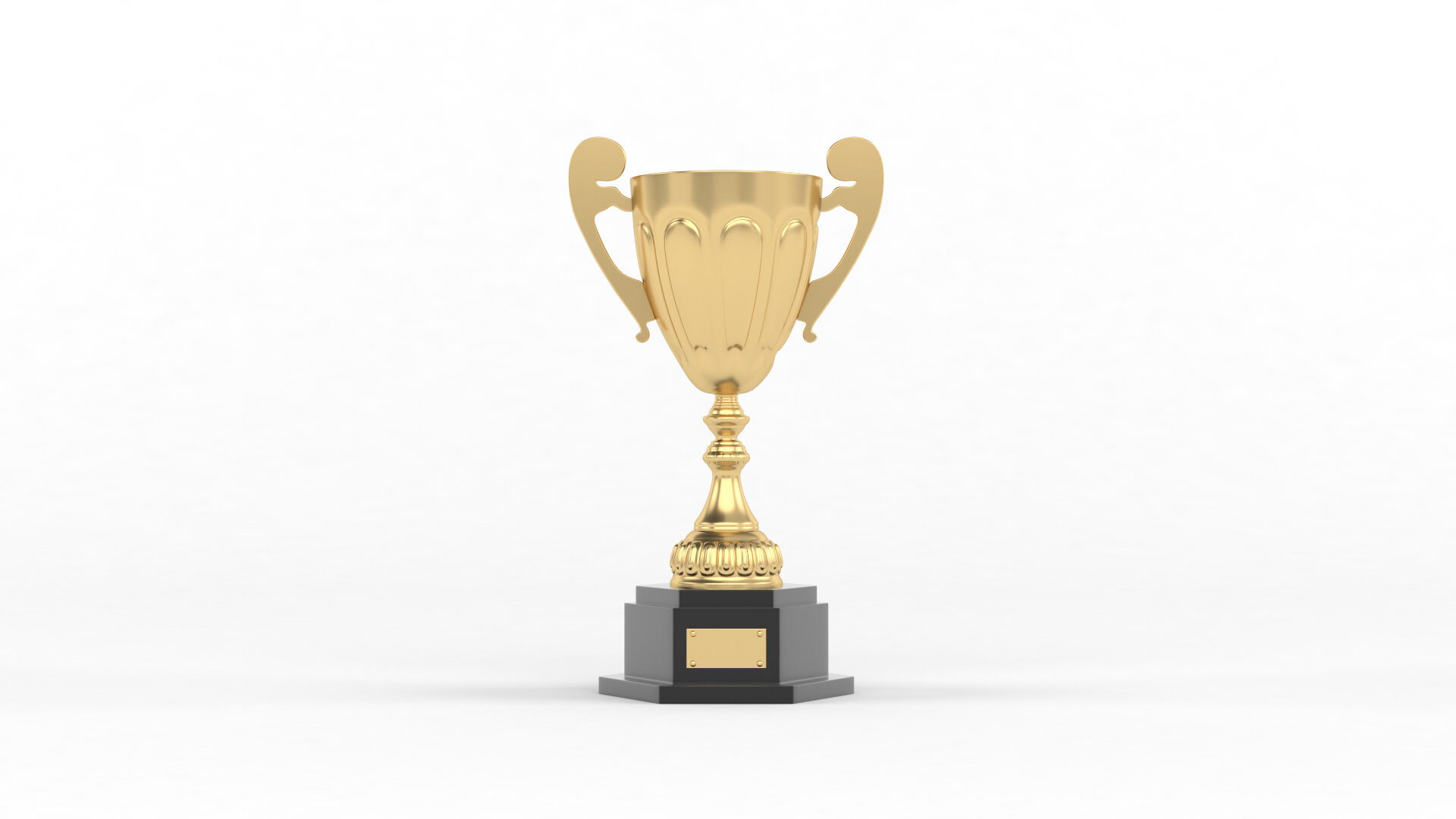 Trophy Cup Collection 3D Model