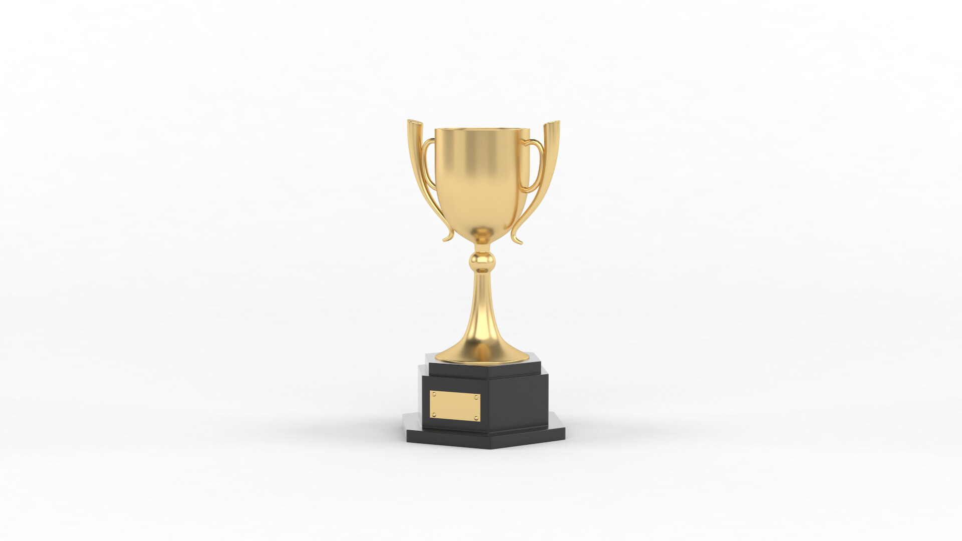 Trophy Cup Collection 3D Model