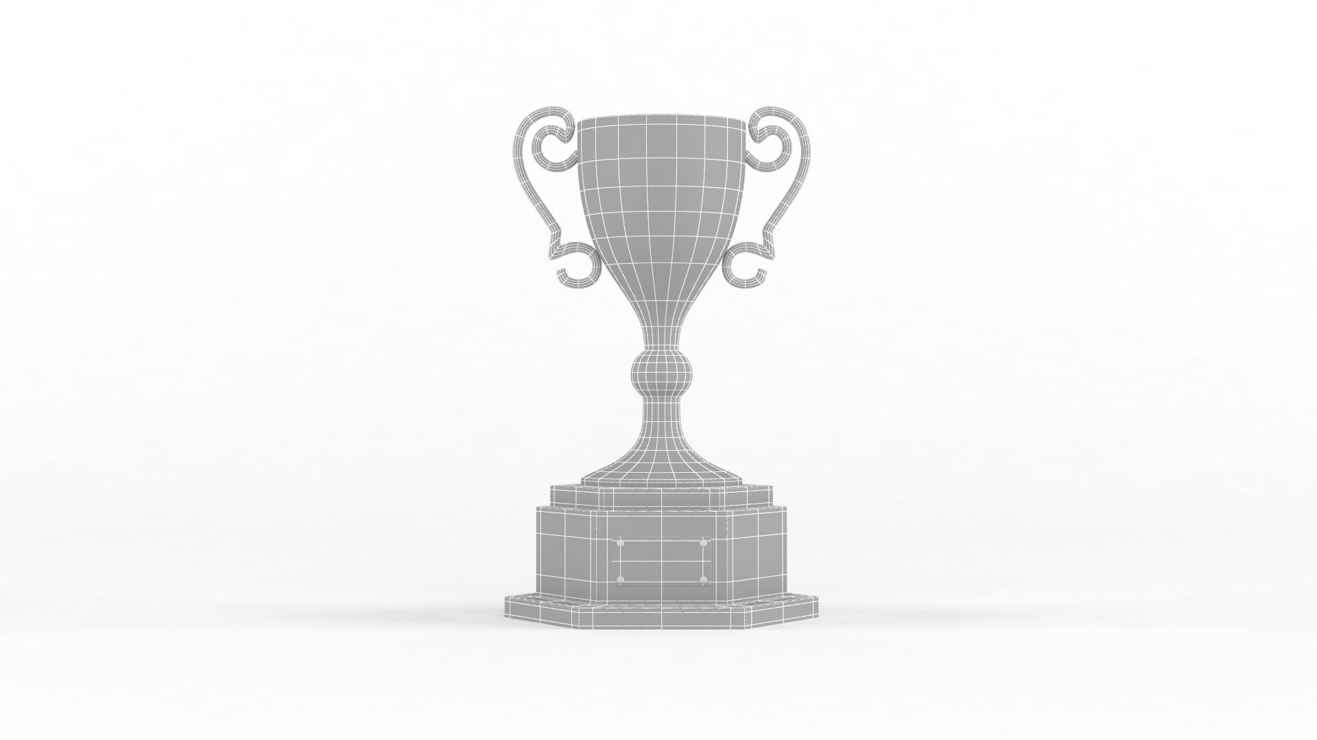 Trophy Cup Collection 3D Model