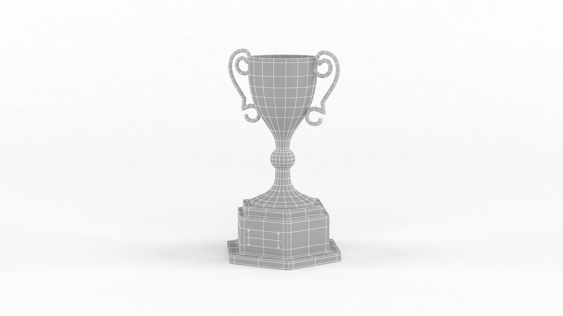Trophy Cup Collection 3D Model