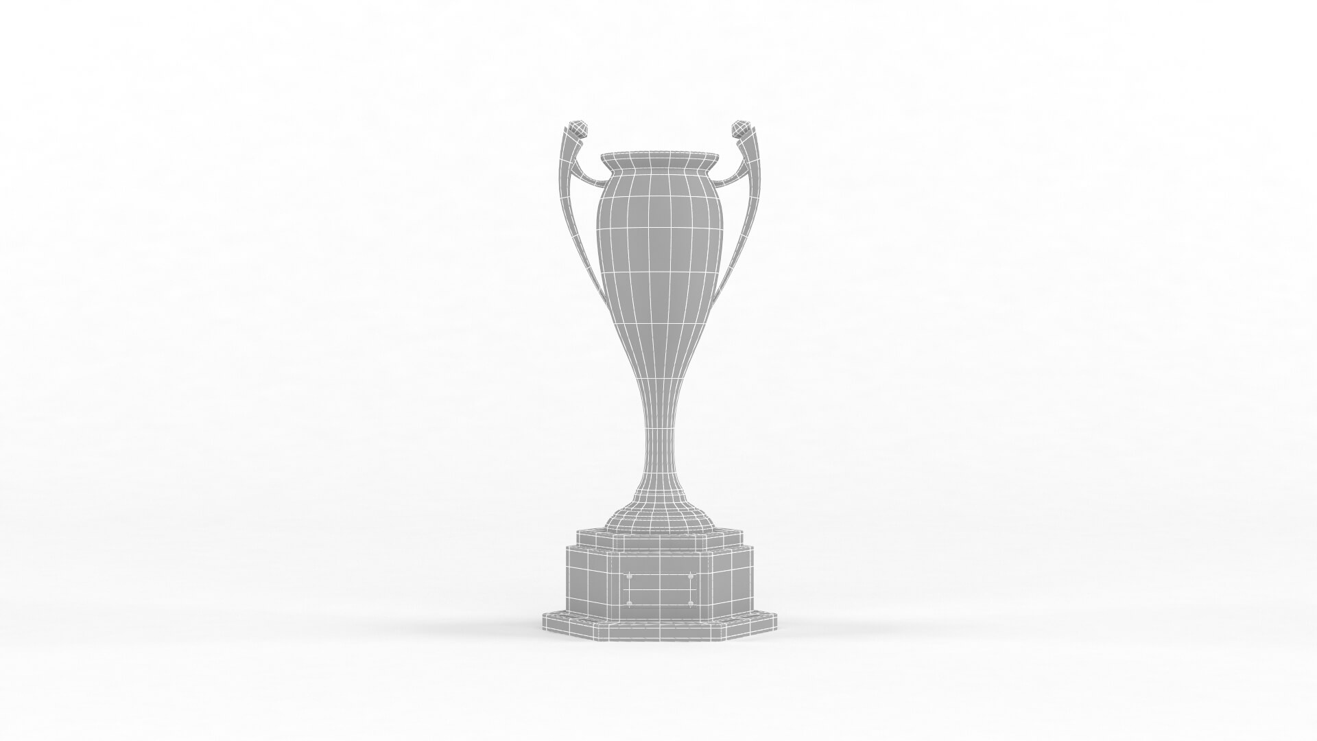 Trophy Cup Collection 3D Model