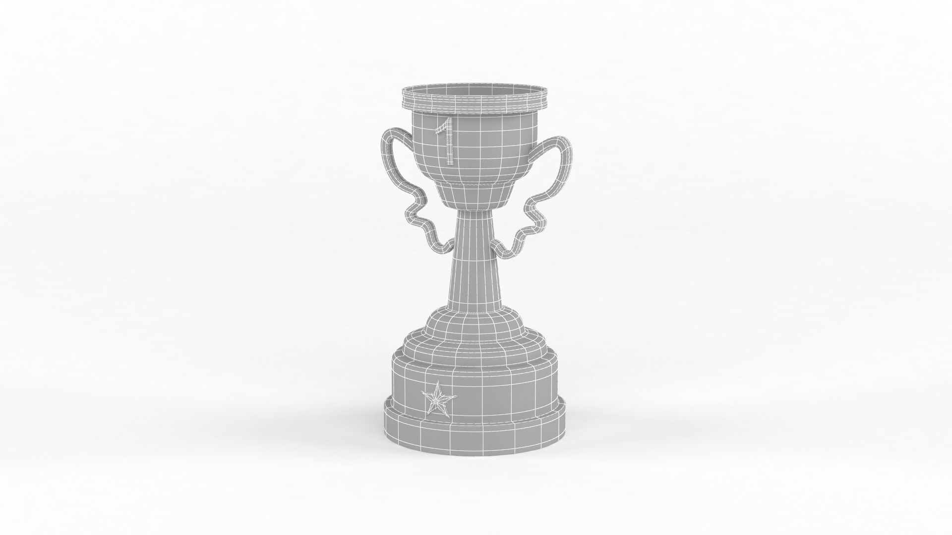 Trophy Cup Collection 3D Model