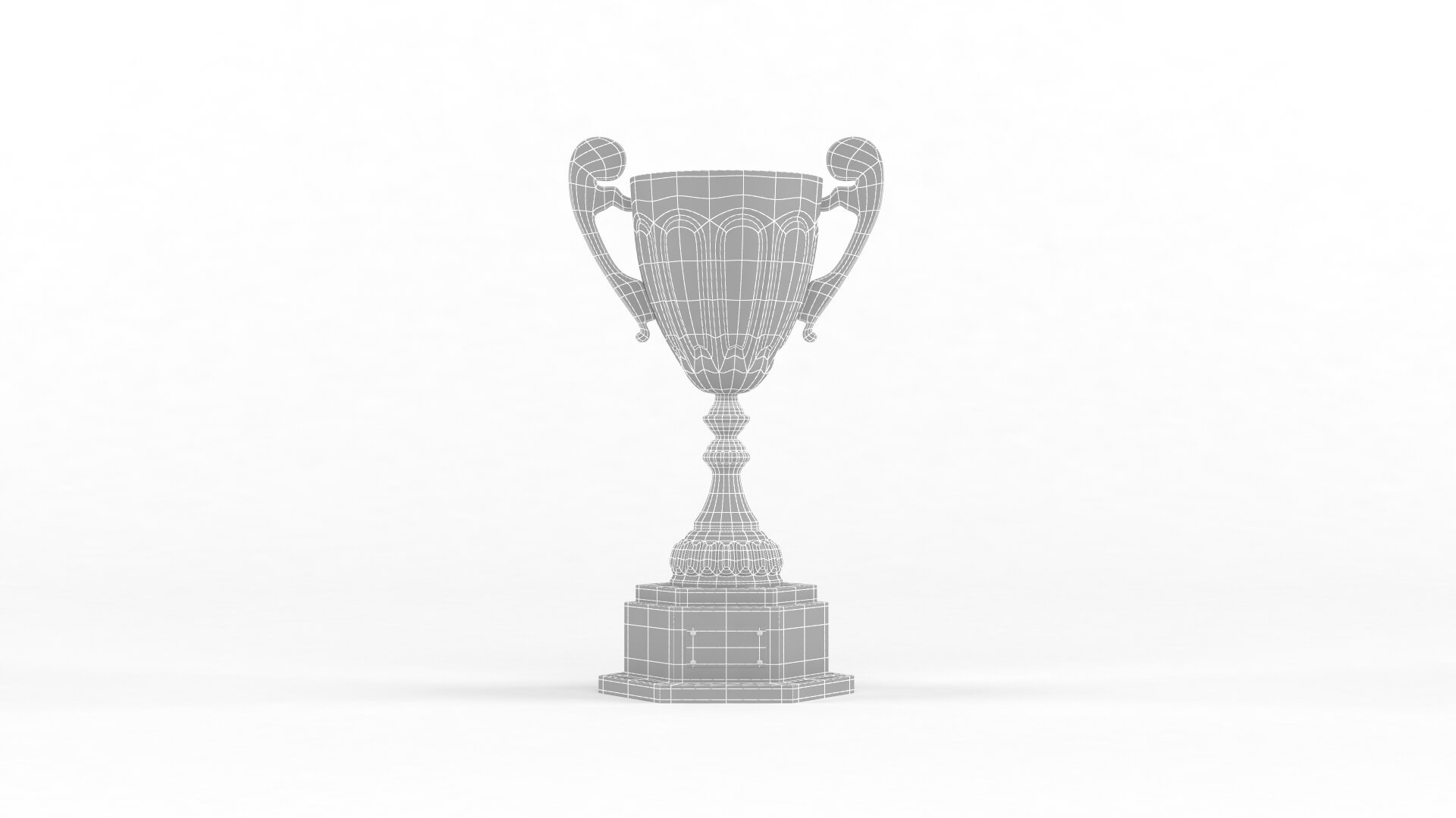Trophy Cup Collection 3D Model