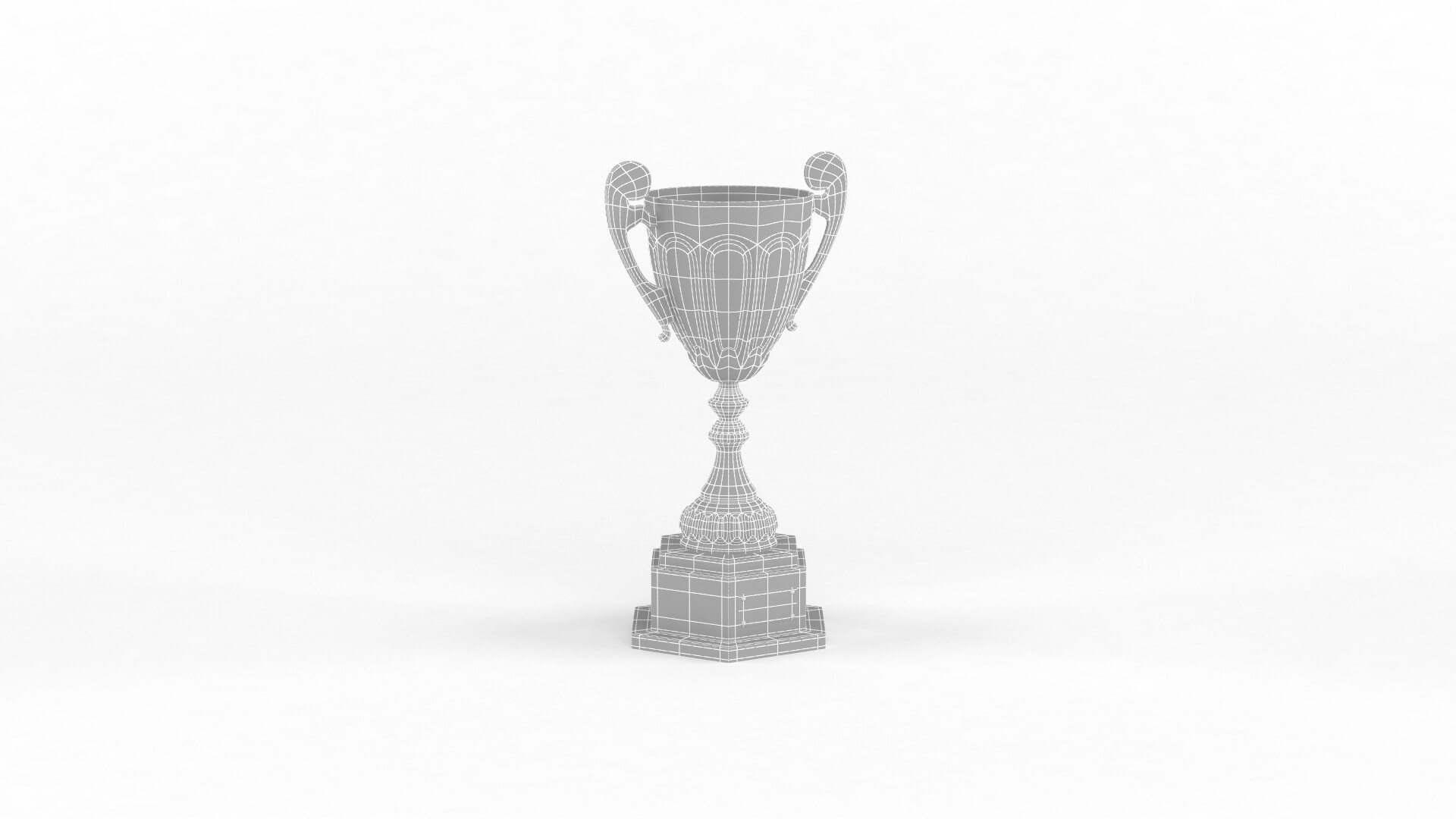 Trophy Cup Collection 3D Model