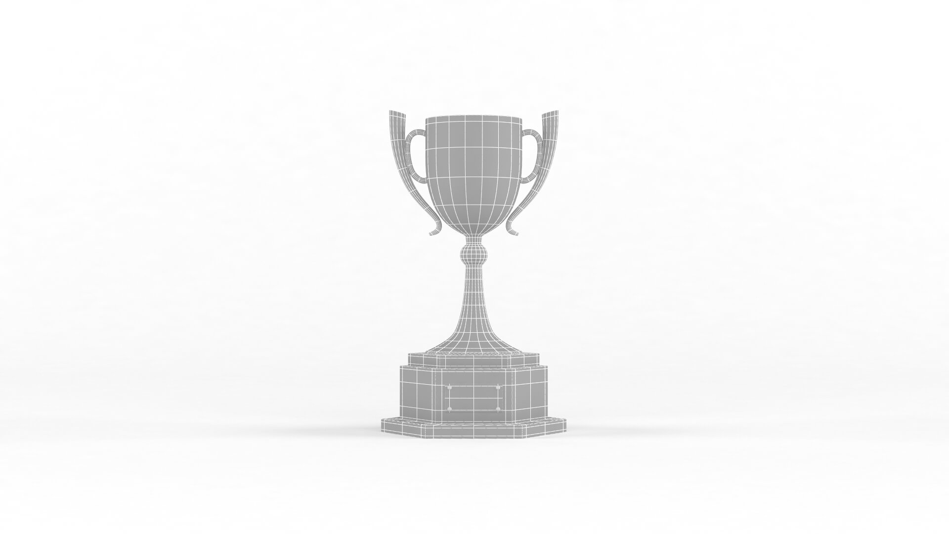 Trophy Cup Collection 3D Model
