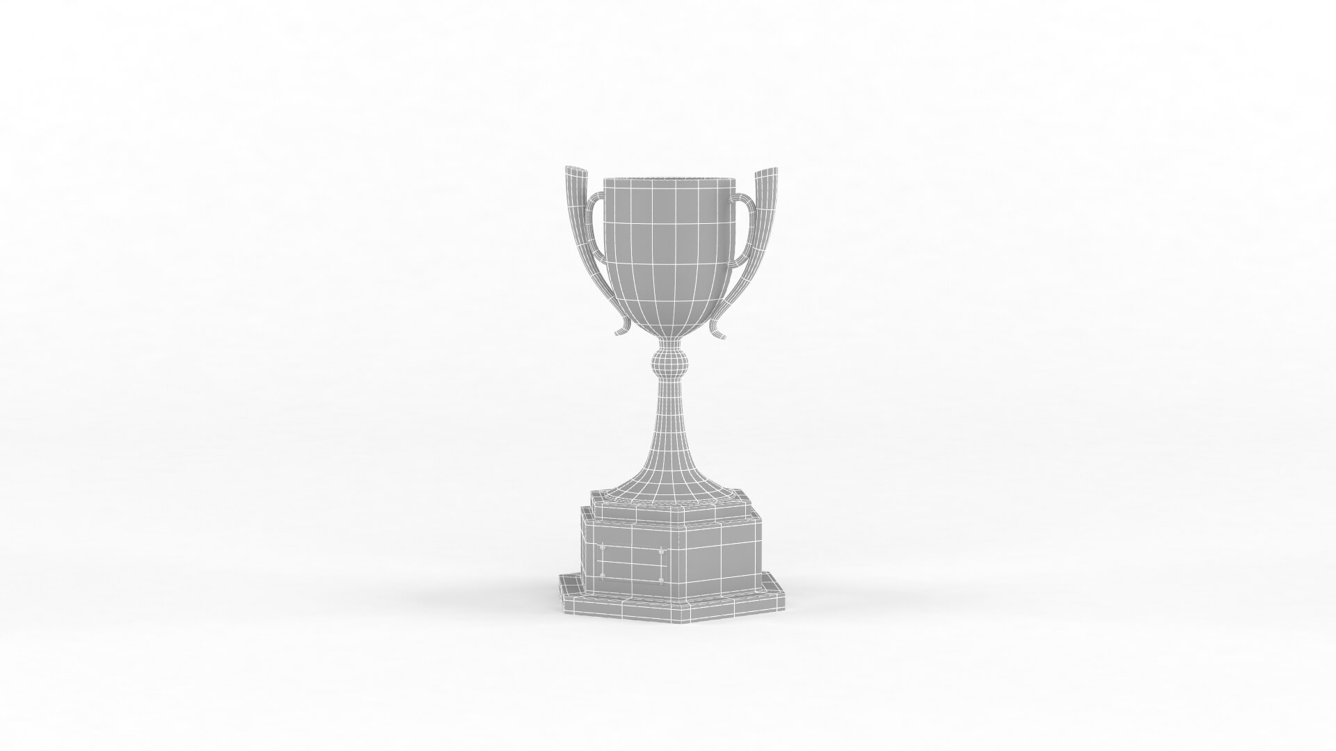 Trophy Cup Collection 3D Model